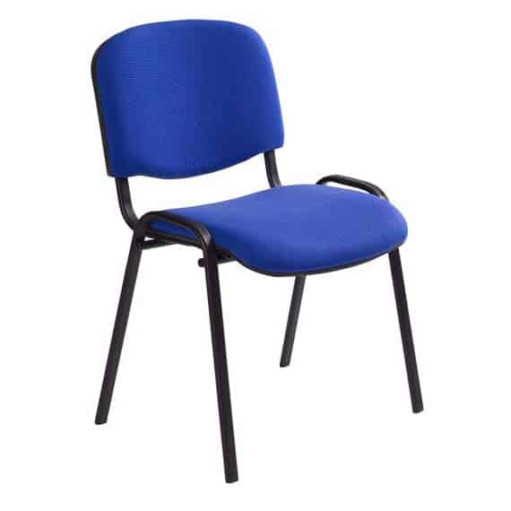 Chaise design KAT, assise coque plastique couleur, piétement conique acier  peint ou chromé brillant.
