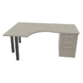 Bureau compact avec caisson Gamme Esprima